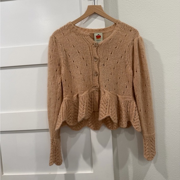 NWT FARM Rio Pointelle Sweater - Picture 4 of 4
